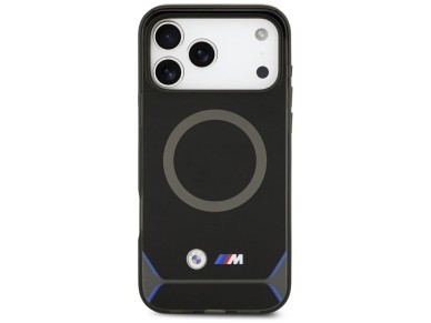 Funda MagSafe BMW M IML con botones metálicos y logotipo para iPhone 17 Pro Max - Azul Funda MagSafe BMW M IML con botones metálicos y logotipo para iPhone 17 Pro Max - Azul