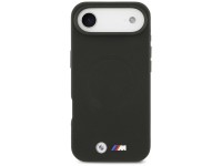 Capa MagSafe com logotipo BMW M FW em metal para iPhone Air - Preta