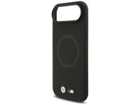 Capa MagSafe com logotipo BMW M FW em metal para iPhone Air - Preta