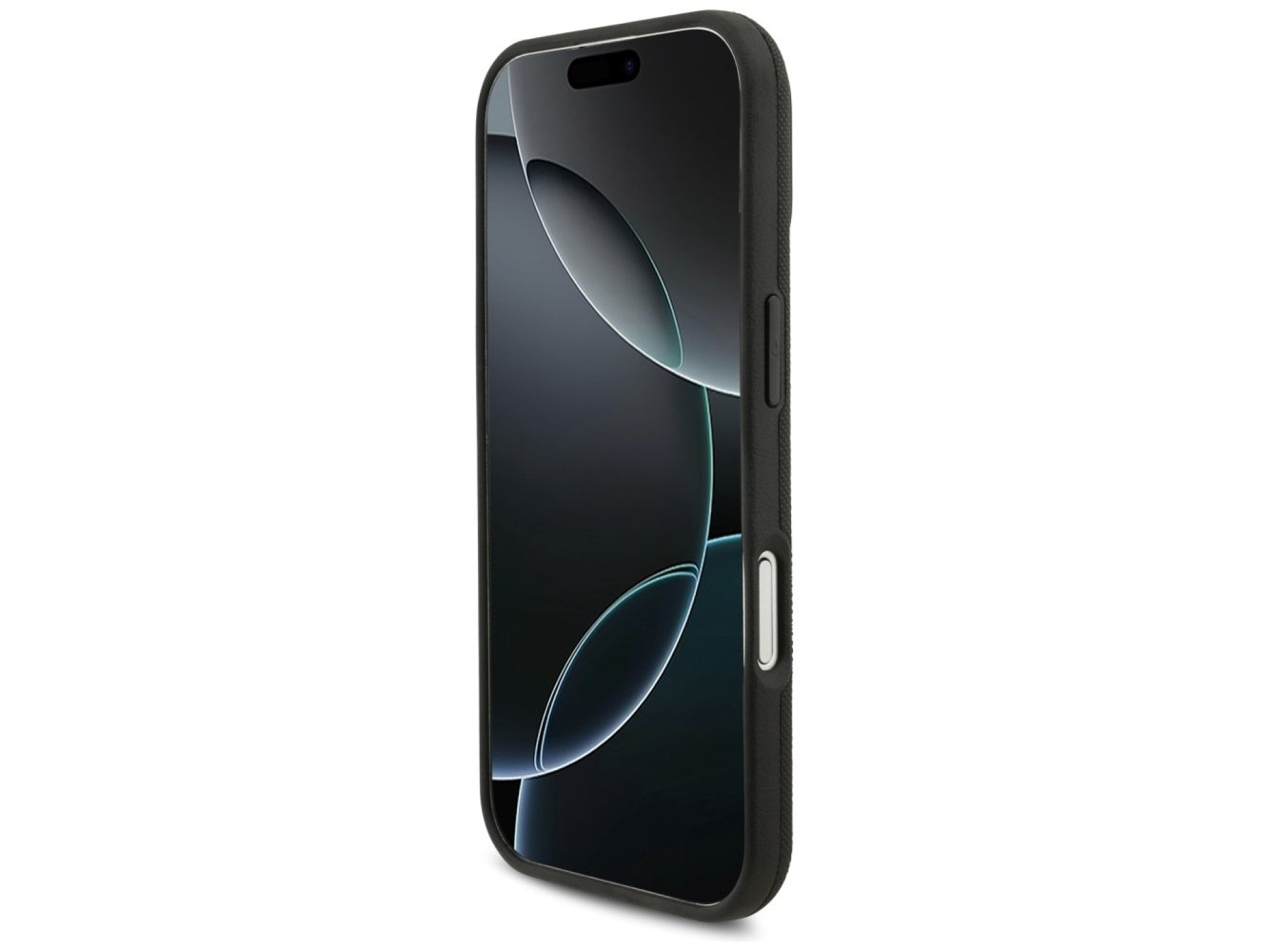 Funda BMW M FW con logo metálico y MagSafe para iPhone 17 - Negra