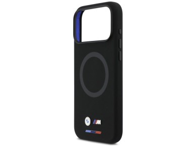 BMW M Silicon Logo MagSafe Case for iPhone 17 Pro Max - Black BMW M Silicon Logo MagSafe Case for iPhone 17 Pro Max - Black