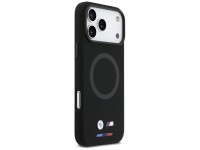 BMW M Silicon Logo MagSafe Case for iPhone 17 Pro Max - Black BMW M Silicon Logo MagSafe Case for iPhone 17 Pro Max - Black