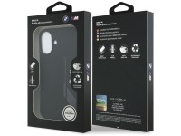 Funda BMW M de silicona con logo vertical MagSafe para iPhone 17 - Negra Funda BMW M de silicona con logo vertical MagSafe para iPhone 17 - Negra