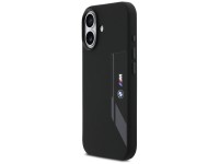 Funda BMW M de silicona con logo vertical MagSafe para iPhone 17 - Negra Funda BMW M de silicona con logo vertical MagSafe para iPhone 17 - Negra