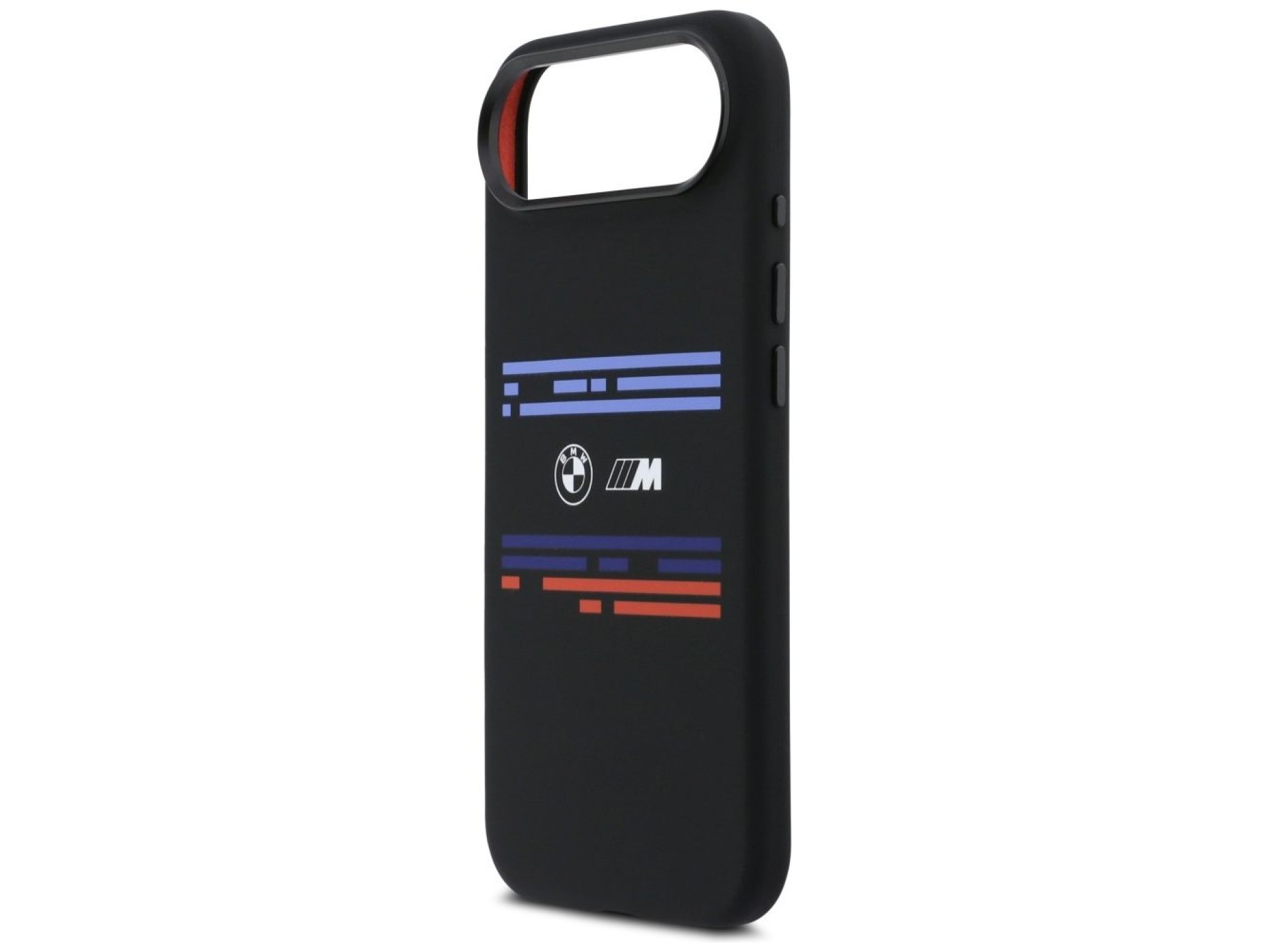 BMW M Silicon Horizontal Line MagSafe Case for iPhone Air - Black