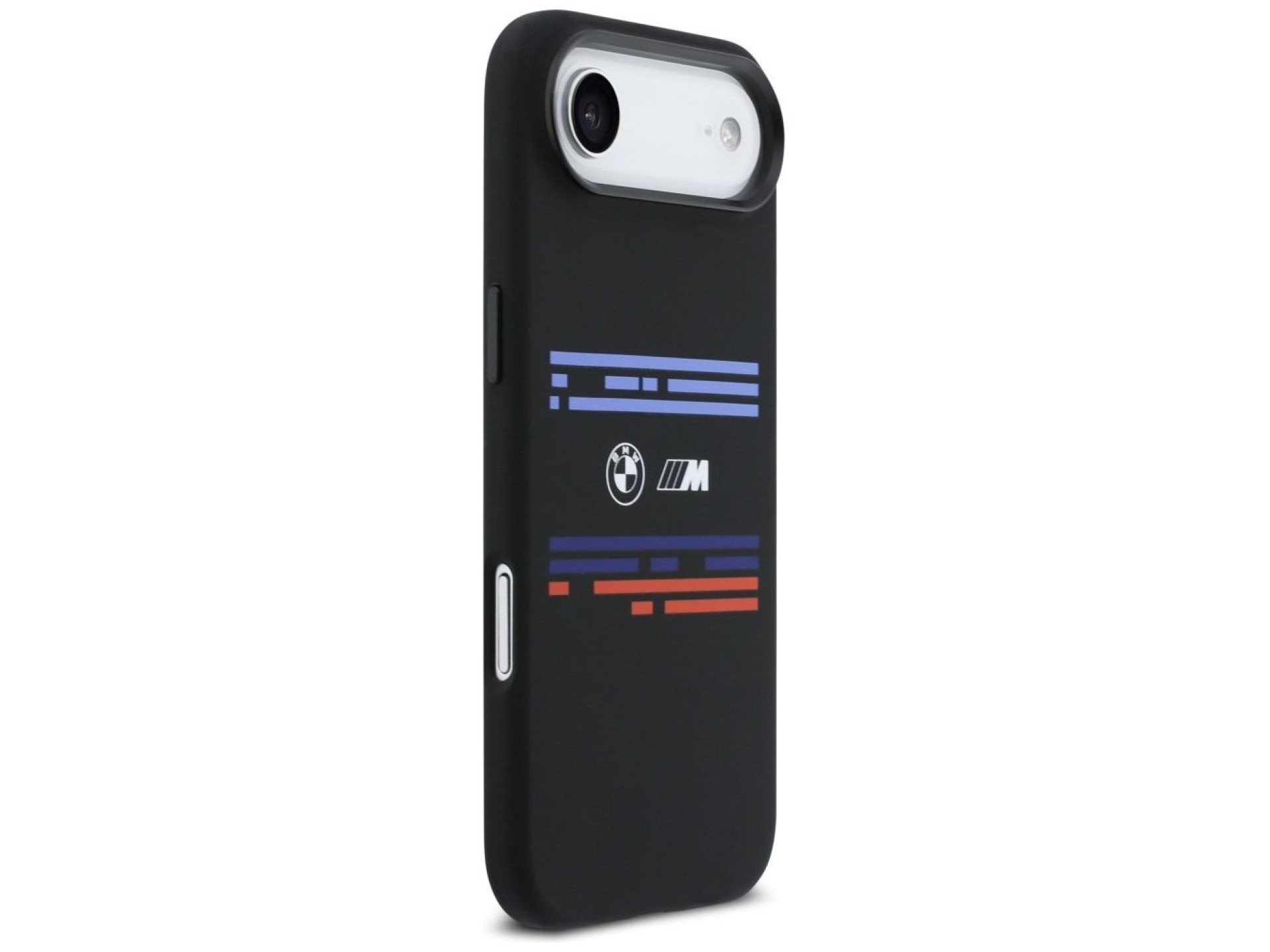BMW M Silicon Horizontal Line MagSafe Case for iPhone Air - Black