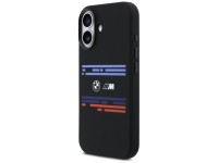 BMW M Silicon Horizontal Line MagSafe Case for iPhone 17 - Black