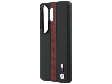 Funda MagSafe BMW con logotipo de franja perforada para Samsung Galaxy S26 Ultra - Roja Funda MagSafe BMW con logotipo de franja perforada para Samsung Galaxy S26 Ultra - Roja
