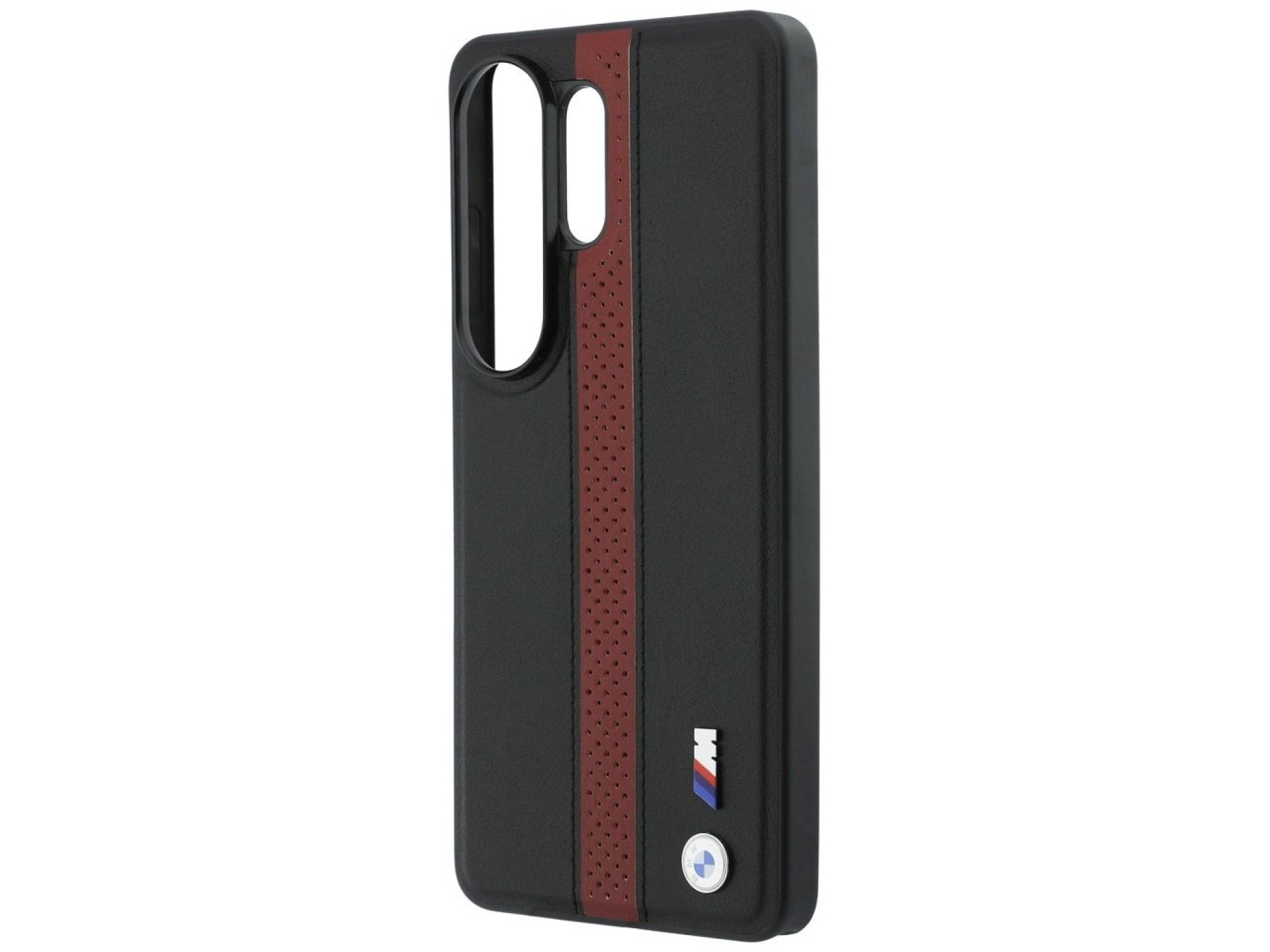 BMW Perforated Stripe Logo MagSafe Case for Samsung Galaxy S26 Ultra - Red