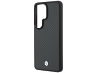Funda magn�tica de fibra de carbono con el logotipo de BMW para Samsung Galaxy S26 Ultra - Negra