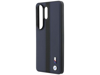 BMW Perforated Stripe Logo MagSafe Case for Samsung Galaxy S26 Ultra - Navy Blue BMW Perforated Stripe Logo MagSafe Case for Samsung Galaxy S26 Ultra - Navy Blue