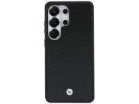 Funda magn�tica de fibra de carbono con el logotipo de BMW para Samsung Galaxy S26 Ultra - Negra
