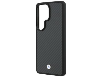 BMW Sign Magnetic Carbon Fiber MagSafe Case for Samsung Galaxy S26 Ultra - Black