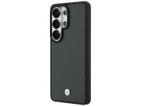 Funda magn�tica de fibra de carbono con el logotipo de BMW para Samsung Galaxy S26 Ultra - Negra
