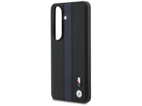 Capa MagSafe com logotipo BMW Perfurado e Faixa para Samsung Galaxy S26 - Azul Capa MagSafe com logotipo BMW Perfurado e Faixa para Samsung Galaxy S26 - Azul