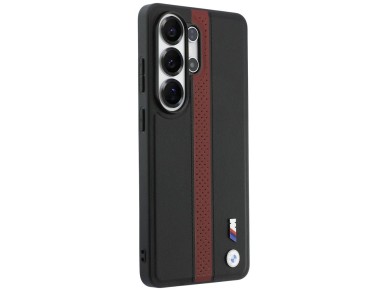 Funda MagSafe BMW con logotipo de franja perforada para Samsung Galaxy S26 Ultra - Roja Funda MagSafe BMW con logotipo de franja perforada para Samsung Galaxy S26 Ultra - Roja