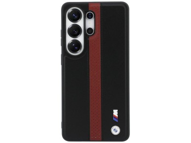 Funda MagSafe BMW con logotipo de franja perforada para Samsung Galaxy S26 Ultra - Roja Funda MagSafe BMW con logotipo de franja perforada para Samsung Galaxy S26 Ultra - Roja