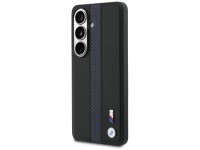Capa MagSafe com logotipo BMW Perfurado e Faixa para Samsung Galaxy S26 - Azul Capa MagSafe com logotipo BMW Perfurado e Faixa para Samsung Galaxy S26 - Azul