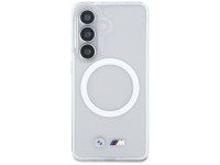 Capa MagSafe BMW IML com logotipo met�lico � prova de choque para Samsung Galaxy S26 - Transparente