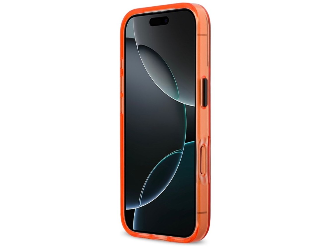 Funda MagSafe BMW M IML con logotipos met�licos para iPhone 17 Pro - Naranja Pro
