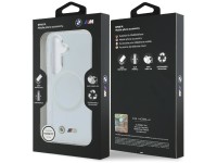 Capa MagSafe BMW IML com logotipo met�lico � prova de choque para Samsung Galaxy S26 - Transparente