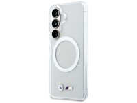 Capa MagSafe BMW IML com logotipo met�lico � prova de choque para Samsung Galaxy S26 - Transparente
