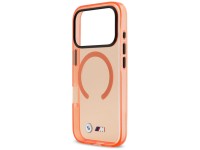 Funda MagSafe BMW M IML con logotipos met�licos para iPhone 17 Pro - Naranja Pro