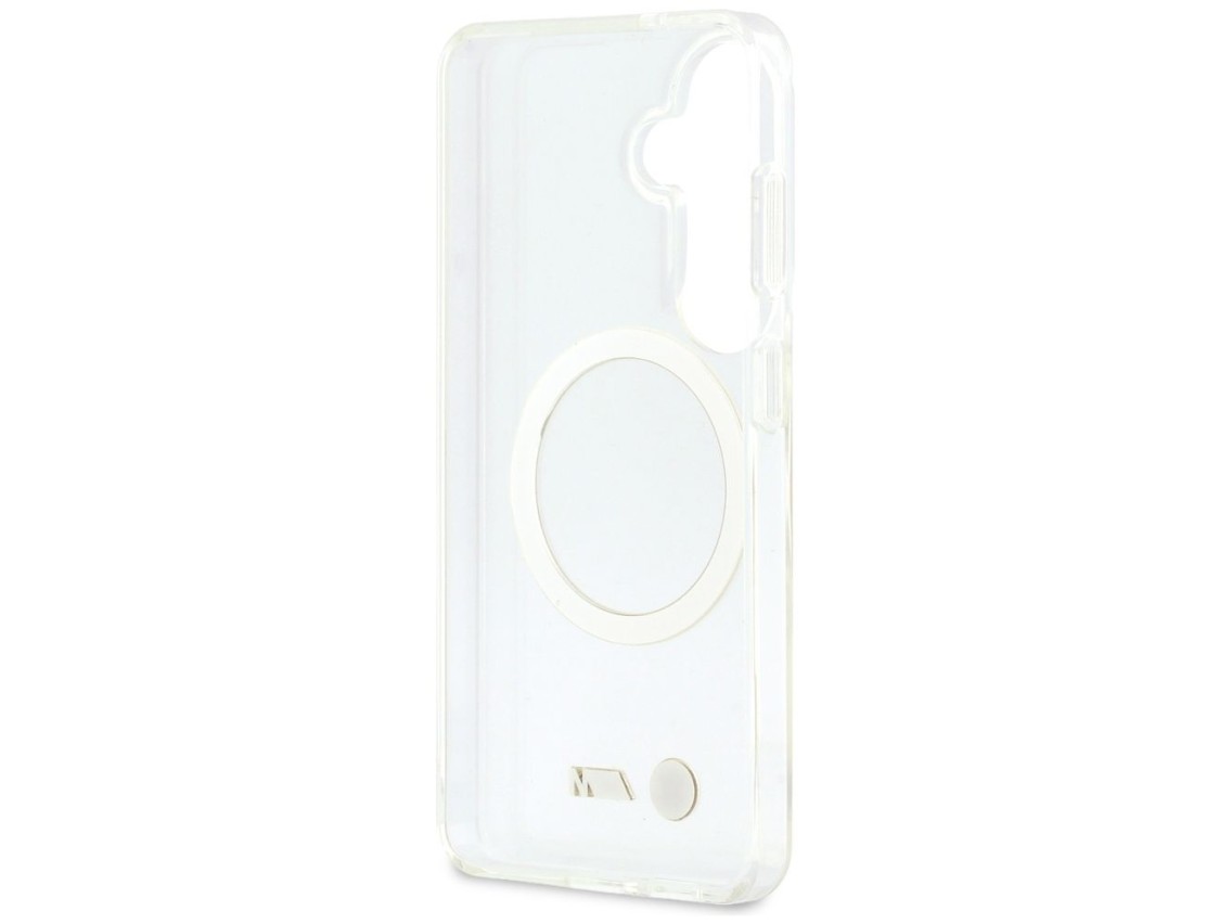 Capa MagSafe BMW IML com logotipo met�lico � prova de choque para Samsung Galaxy S26 - Transparente