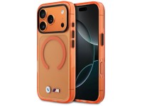 BMW M IML Metal Logos MagSafe Case for iPhone 17 Pro - Pro Orange