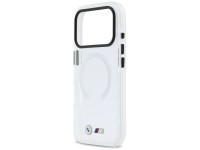 Capa MagSafe BMW M IML � prova de choque com logotipos met�licos para iPhone 17 Pro Max - Transparen