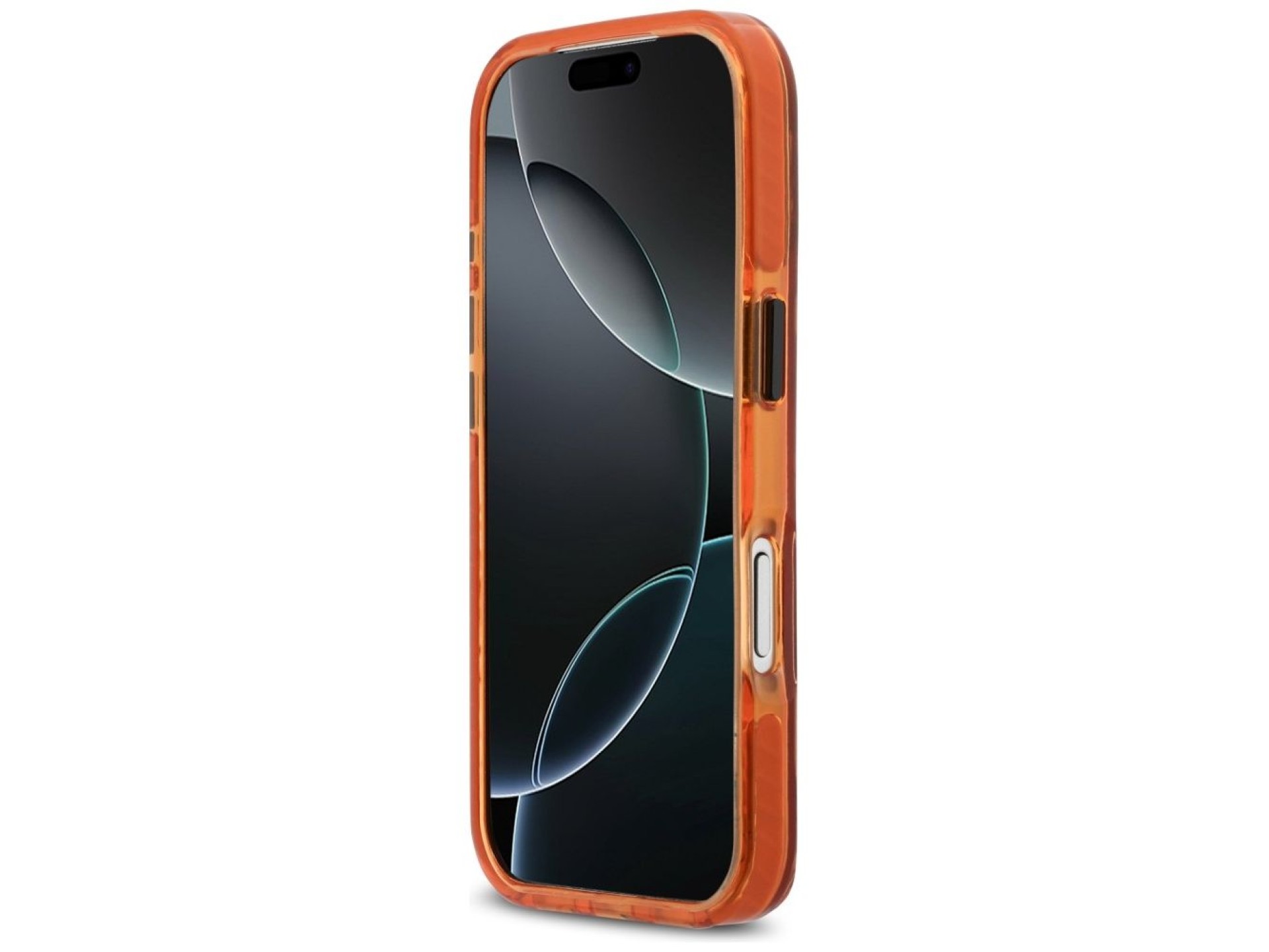Capa MagSafe BMW M IML à prova de choque com logotipos metálicos para iPhone 17 Pro - Laranja Pro