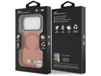 Capa MagSafe BMW M IML à prova de choque com logotipos metálicos para iPhone 17 Pro - Laranja Pro Capa MagSafe BMW M IML à prova de choque com logotipos metálicos para iPhone 17 Pro - Laranja Pro