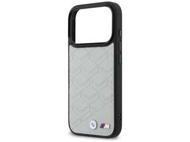 Funda MagSafe con logo BMW M para iPhone 17 Pro Max - Gris