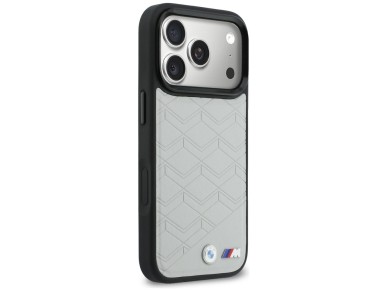 Funda MagSafe con logo BMW M para iPhone 17 Pro Max - Gris