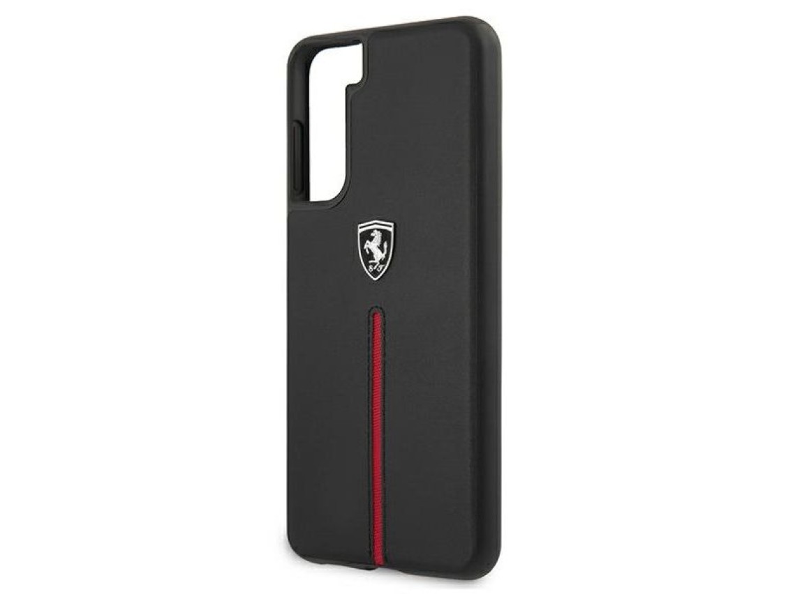 Ferrari FEOSIHCS21MBK S21+ G996 negro/negro estuche rígido Off Track de cuero y nailon