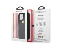 Ferrari FESSIHCP12LBK iPhone 12 Pro Max 6.7" black/black hardcase On Track Silicone Ferrari FESSIHCP12LBK iPhone 12 Pro Max 6.7" black/black hardcase On Track Silicone