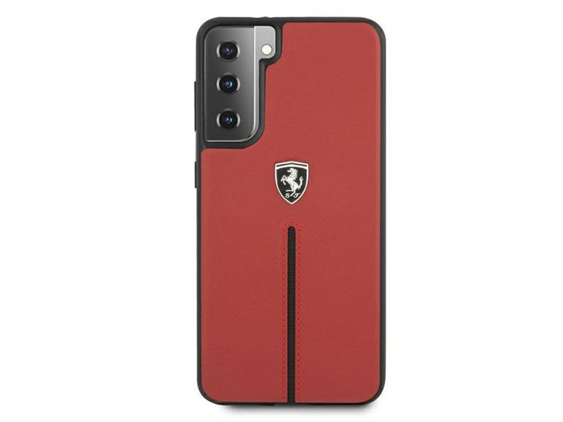 Ferrari FEOSIHCS21MRE S21+ G996 red/red hardcase Off Track Leather Nylon Stripe