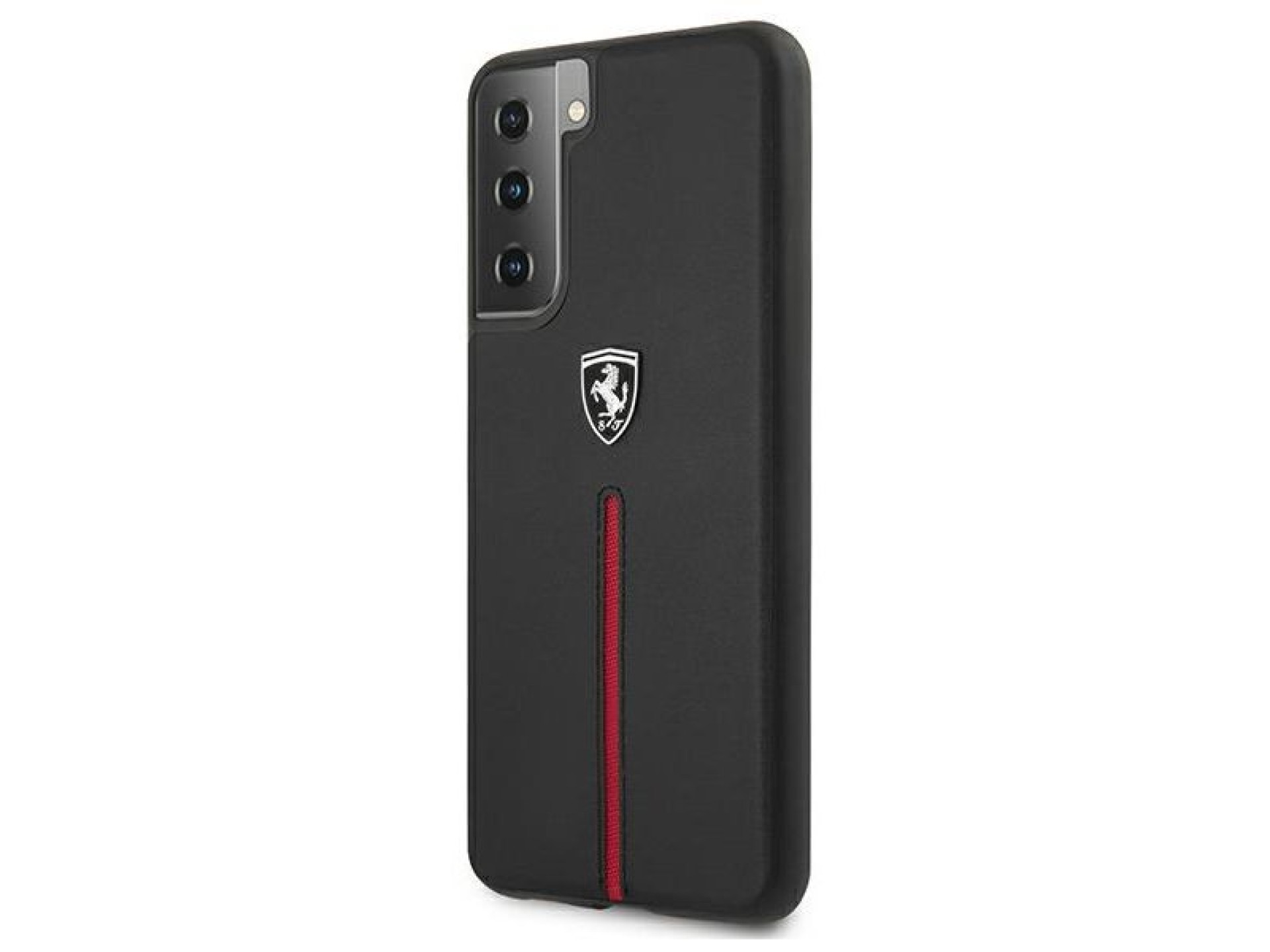 Ferrari FEOSIHCS21MBK S21+ G996 negro/negro estuche rígido Off Track de cuero y nailon