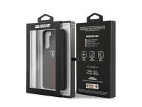Ferrari FEOSIHCS21MBK S21+ G996 negro/negro estuche rígido Off Track de cuero y nailon Ferrari FEOSIHCS21MBK S21+ G996 negro/negro estuche rígido Off Track de cuero y nailon