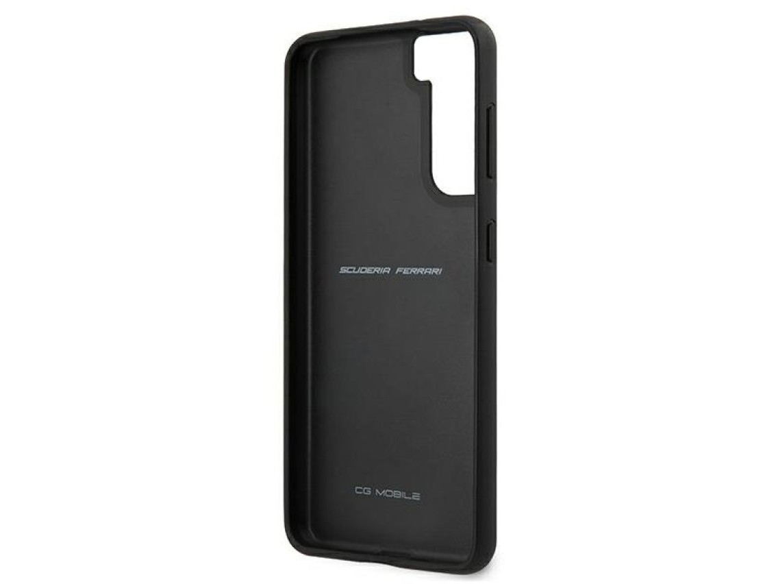 Ferrari FEOSIHCS21MBK S21+ G996 negro/negro estuche rígido Off Track de cuero y nailon