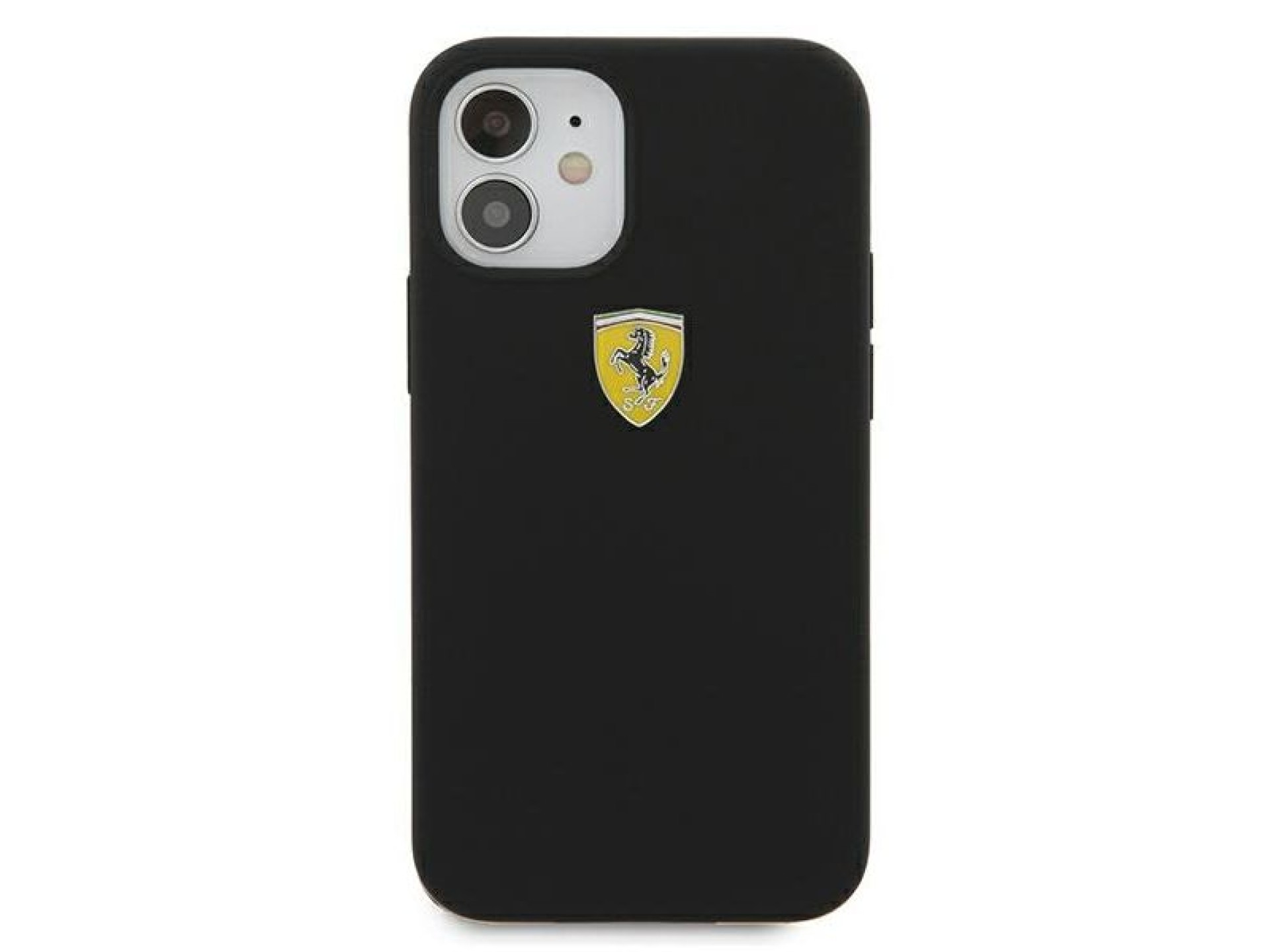 Funda rígida Ferrari FESSIHCP12SBK para iPhone 12 mini de 5,4