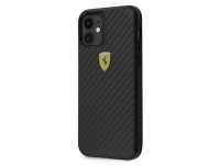 Ferrari FERCAHCP12SBK iPhone 12 mini 5.4" black/black hardcase On Track Real Carbon Ferrari FERCAHCP12SBK iPhone 12 mini 5.4" black/black hardcase On Track Real Carbon
