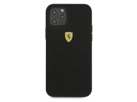 Ferrari FESPEHCP12LBK iPhone 12 Pro Max 6.7" black/black hardcase On Track Perforated Ferrari FESPEHCP12LBK iPhone 12 Pro Max 6.7" black/black hardcase On Track Perforated