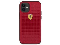 Ferrari FESPEHCP12SRE iPhone 12 mini 5.4" capa rígida vermelha/vermelha On Track Perfurada Ferrari FESPEHCP12SRE iPhone 12 mini 5.4" capa rígida vermelha/vermelha On Track Perfurada