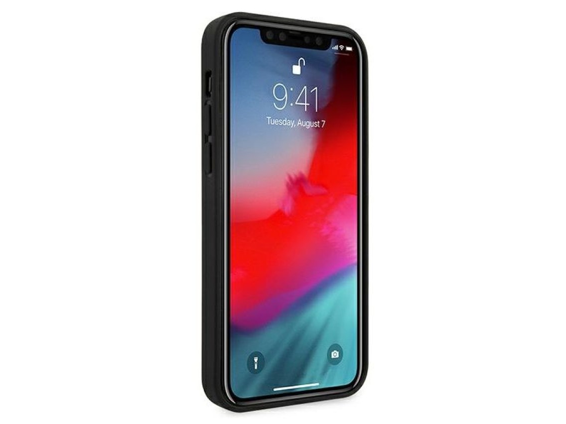 Ferrari FEHQUHCP12LBK iPhone 12 Pro Max 6.7" black/black hardcase Off Track Quilted