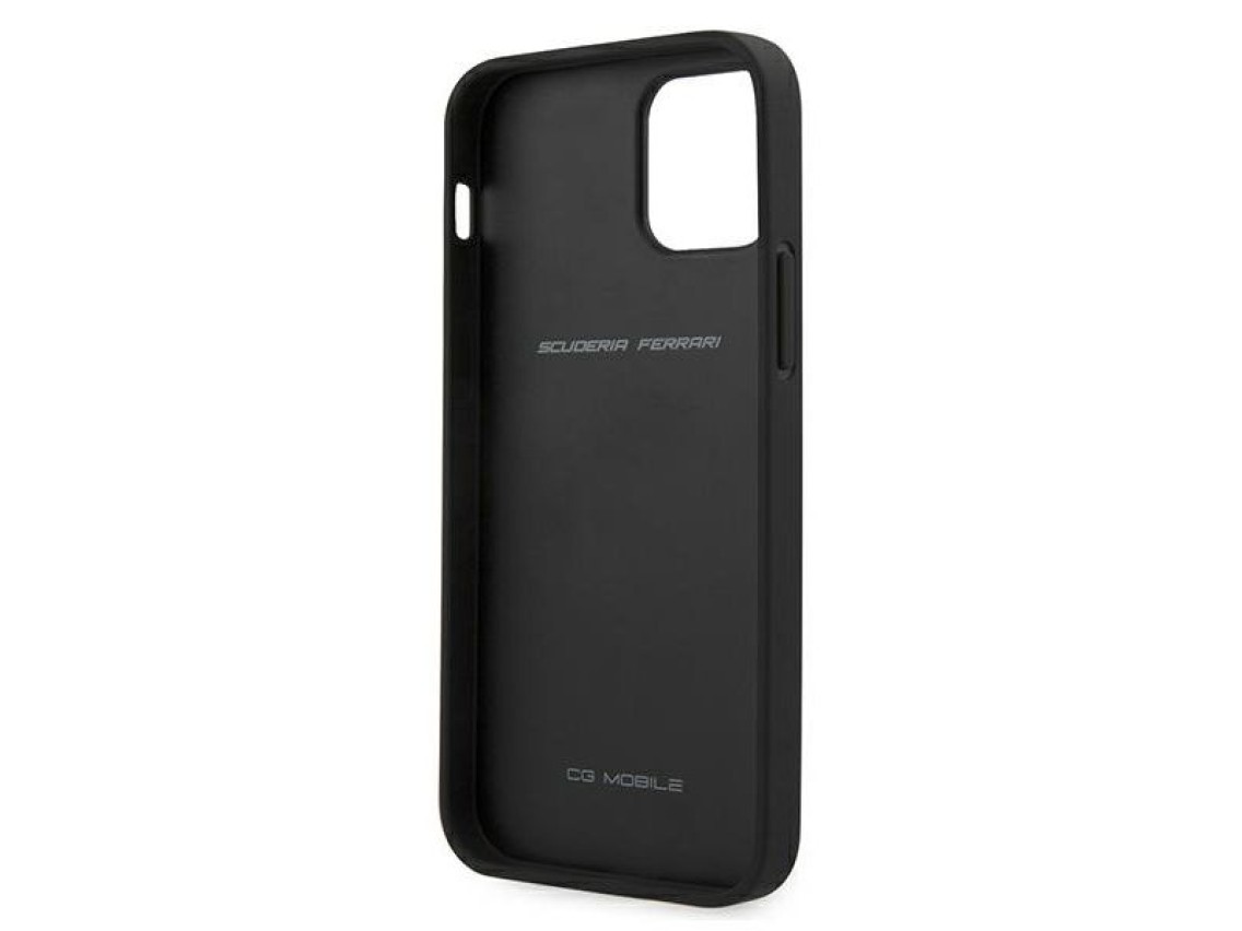 Ferrari FEHQUHCP12LBK iPhone 12 Pro Max 6.7" black/black hardcase Off Track Quilted