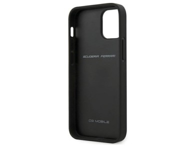 Funda rígida Ferrari FESPEHCP12SRE para iPhone 12 mini de 5,4" roja/roja On Track perforada Funda rígida Ferrari FESPEHCP12SRE para iPhone 12 mini de 5,4" roja/roja On Track perforada