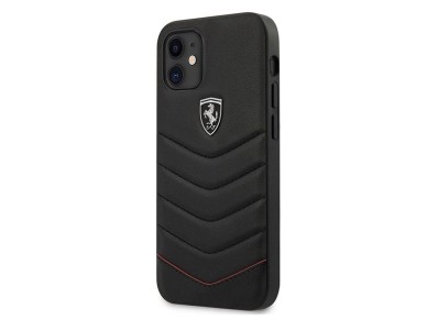 Ferrari FEHQUHCP12SBK iPhone 12 mini 5.4" black/black hardcase Off Track Quilted Ferrari FEHQUHCP12SBK iPhone 12 mini 5.4" black/black hardcase Off Track Quilted