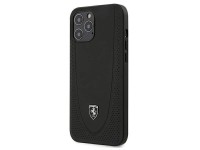 Funda rígida Ferrari FEOGOHCP12LBK para iPhone 12 Pro Max de 6,7" negra/negra Off Track Perforated Funda rígida Ferrari FEOGOHCP12LBK para iPhone 12 Pro Max de 6,7" negra/negra Off Track Perforated