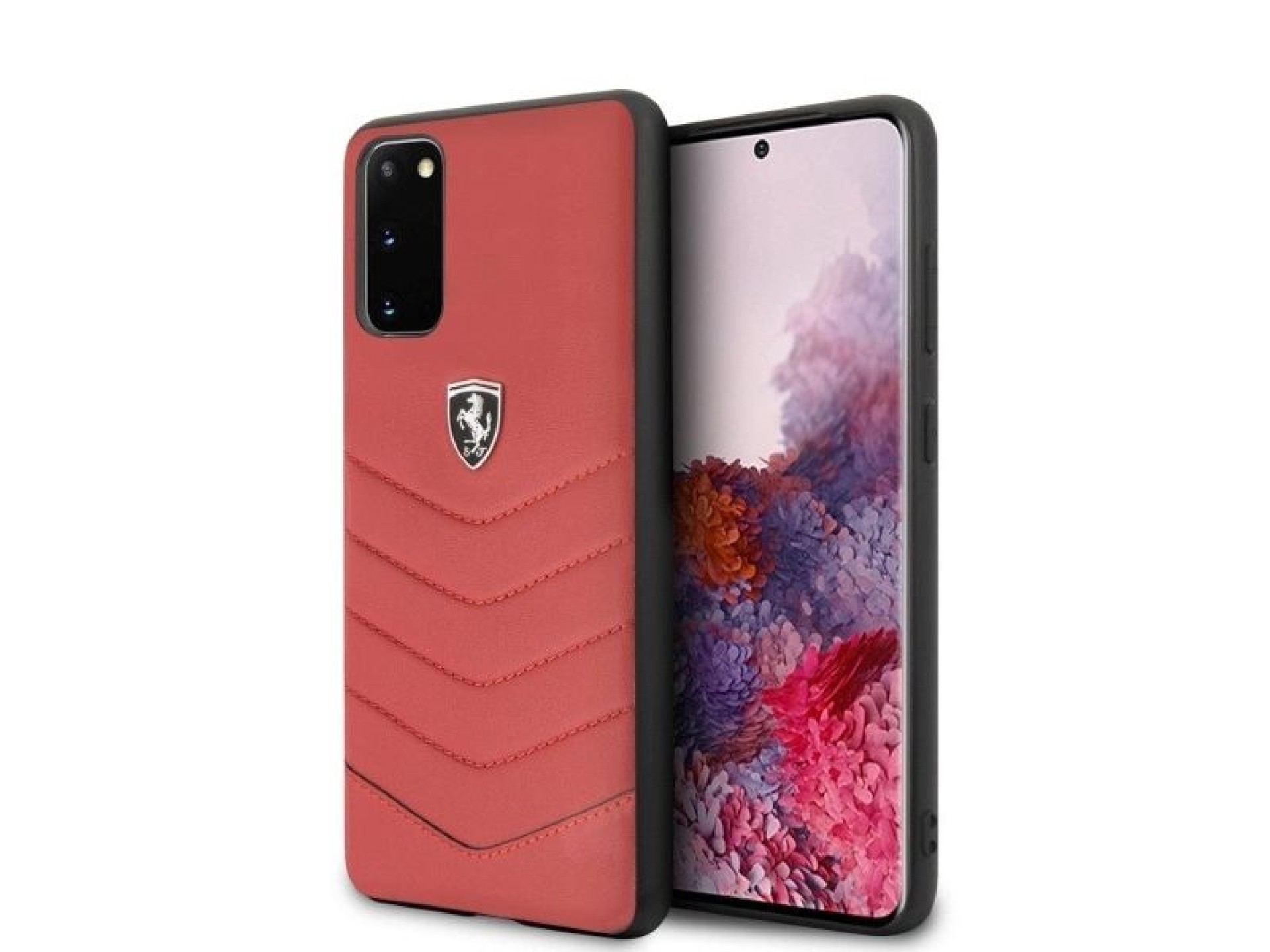 Estojo rígido Ferrari FEHQUHCS62RE S20 G980 vermelho/vermelho Heritage